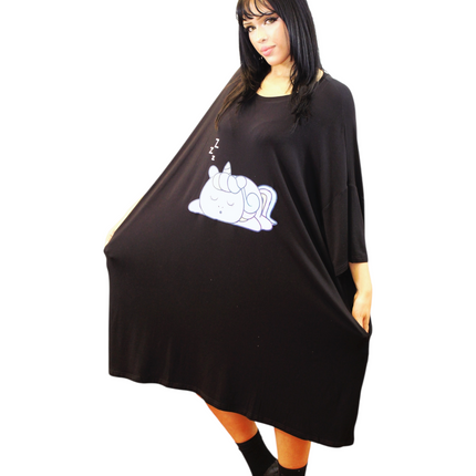 Free Size Nightgown With with Soft Viscose Fabric