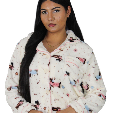 Fleece Fluffy Winter PJs