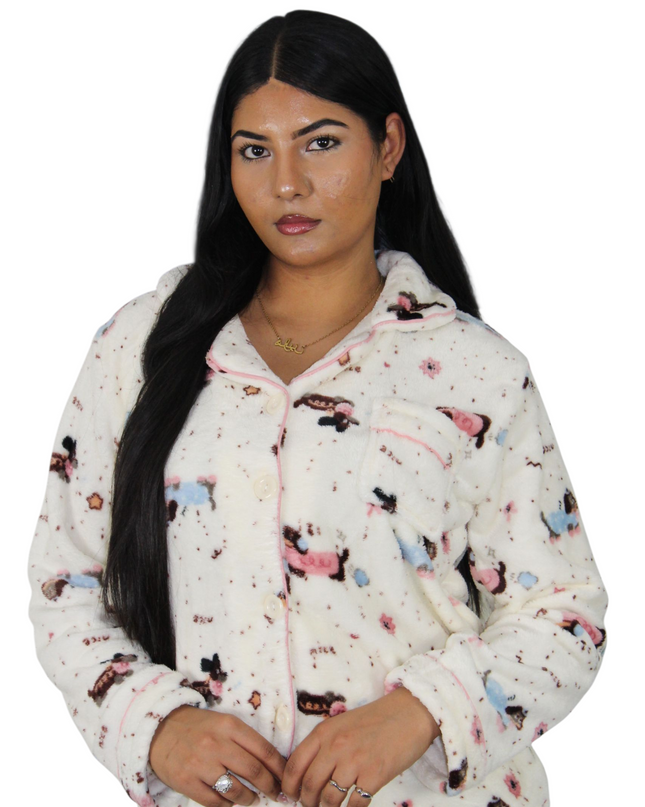 Fleece Fluffy Winter PJs