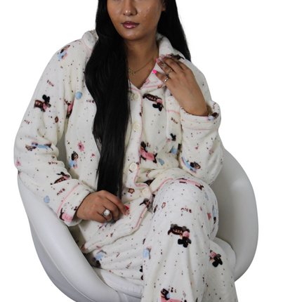 Fleece Fluffy Winter PJs