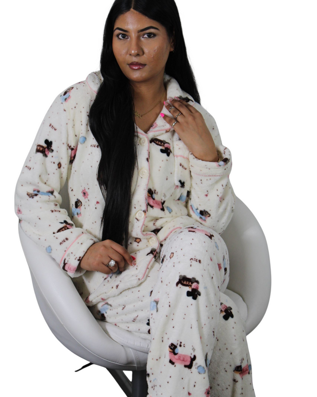 Fleece Fluffy Winter PJs