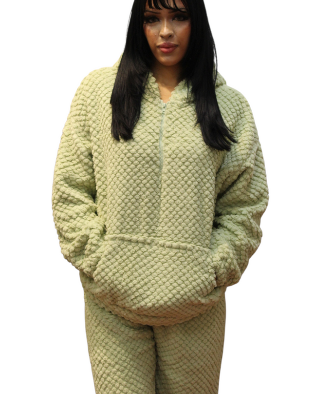 Winter Loungewear's With Hoodie Set