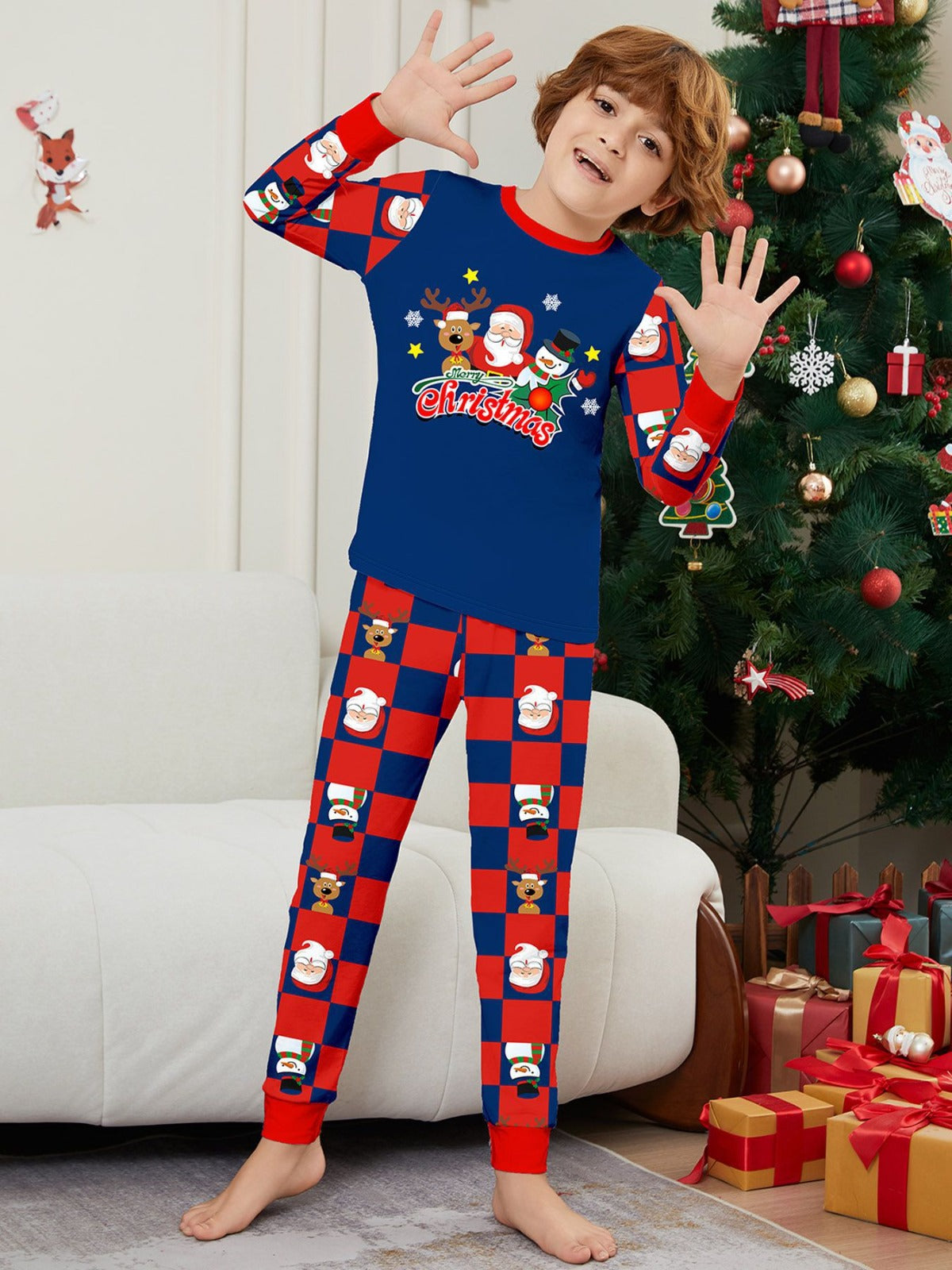 Christmas Family Pajamas Set