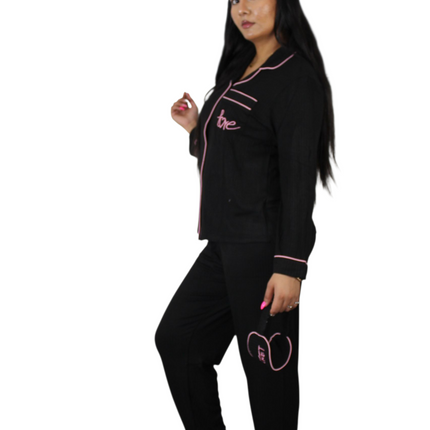 3Pcs Love Triangle Pajamas