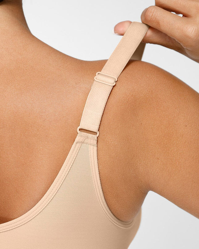 Post surgery full coverage front closure bra