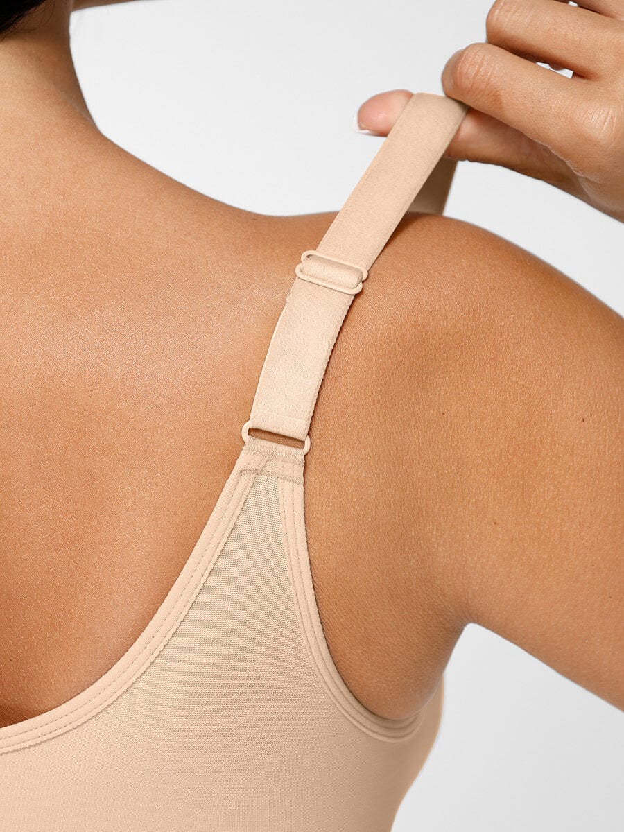 Post surgery full coverage front closure bra
