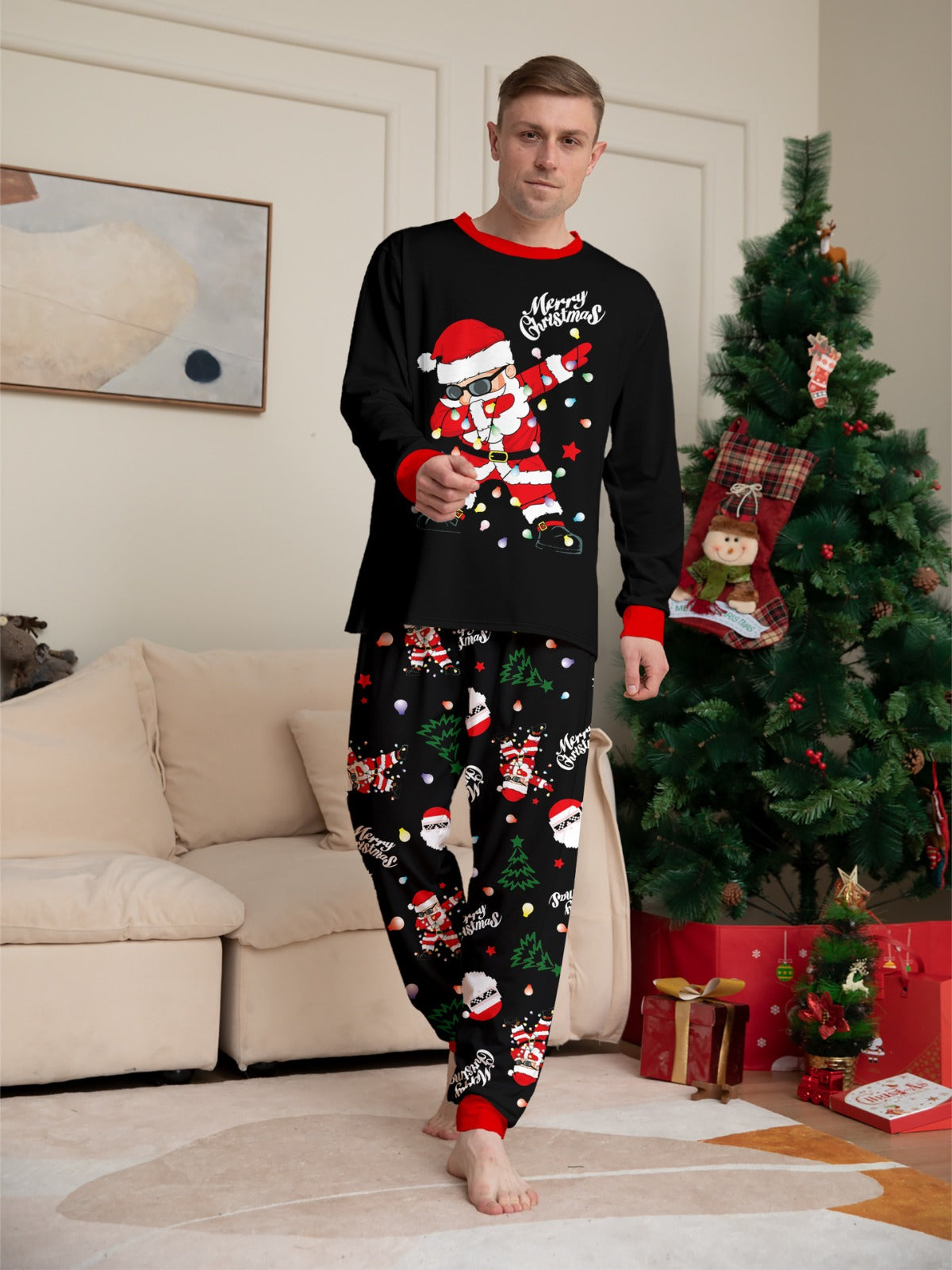 Christmas Family Pajamas Set