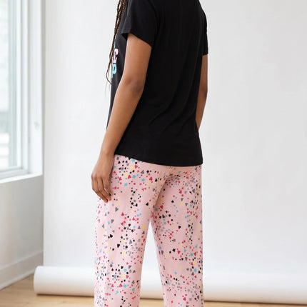 Summer Short-Sleeve and Carpi's Pjs Cotton Blend Set