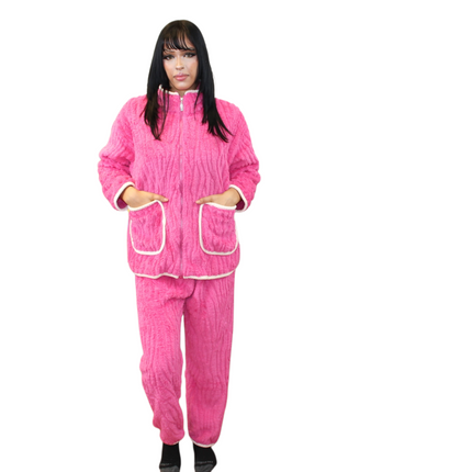 Hot Pink Winter Loungewear's