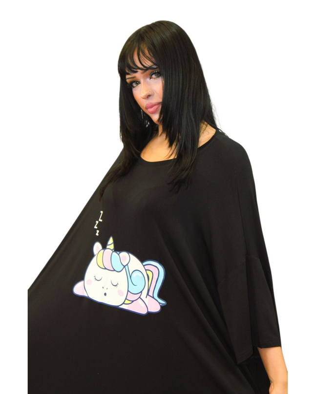 Free Size Nightgown With with Soft Viscose Fabric