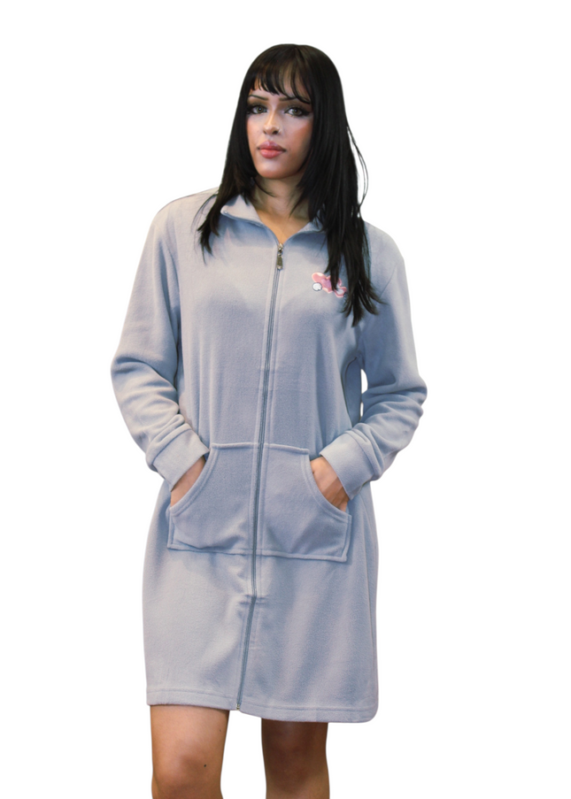 Front  Zipper  Loungewear
