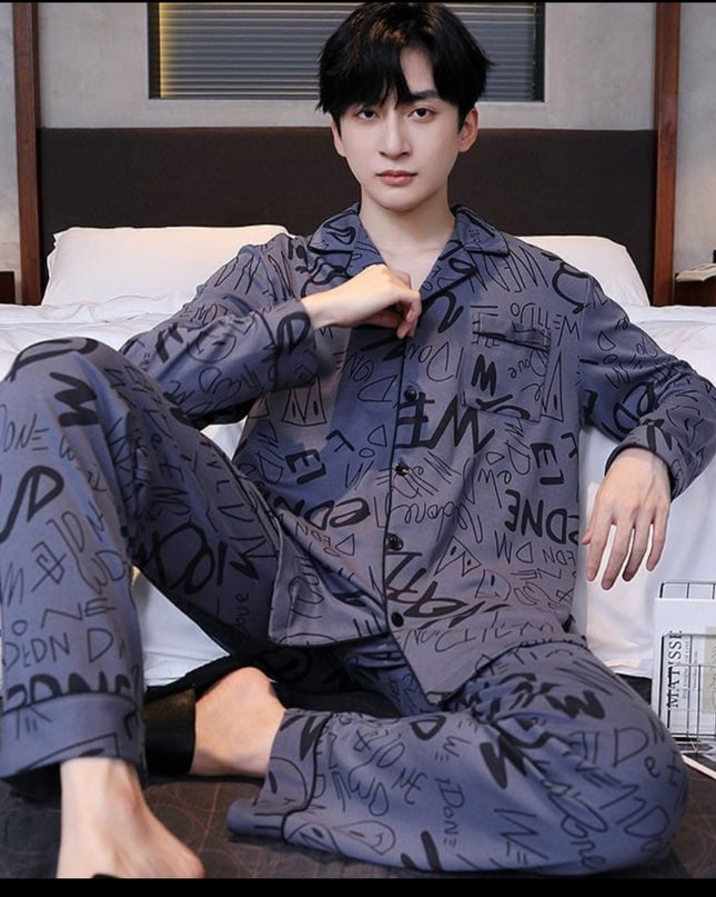 2pcs Men's Cotton Pjs