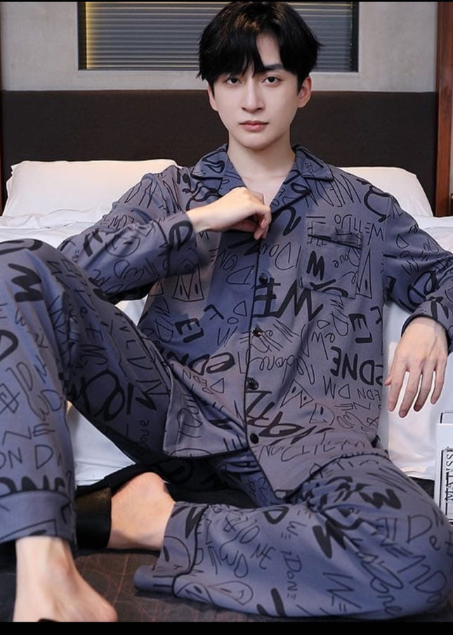 2pcs Men's Cotton Pjs