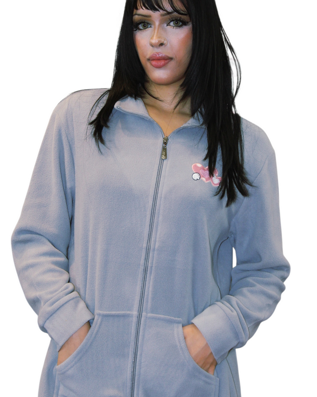 Front  Zipper  Loungewear