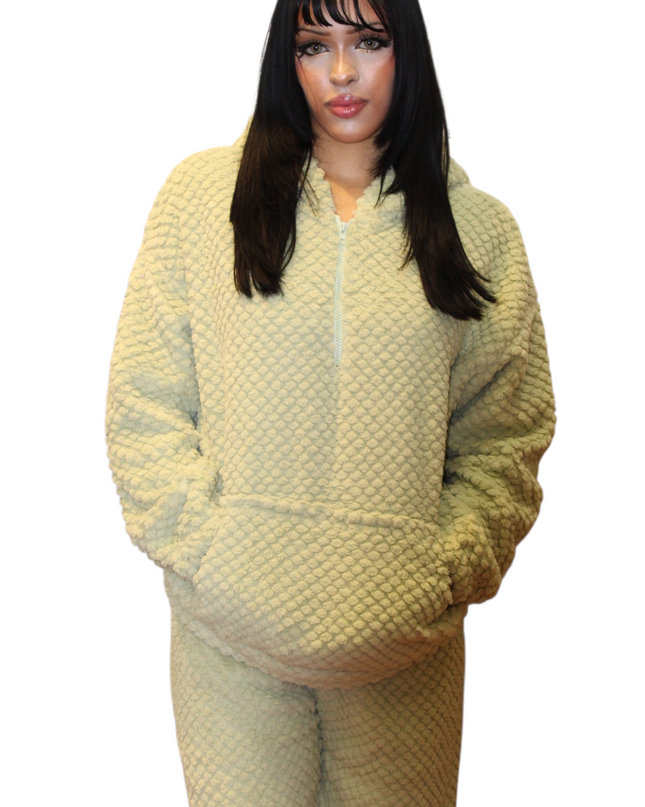 Winter Loungewear's With Hoodie Set