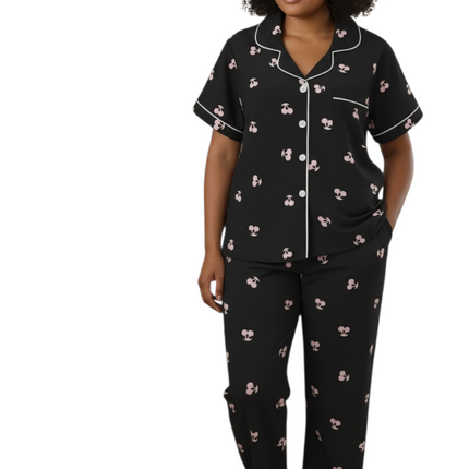 3pcs Pajamas and Lounge Wear Set Pant