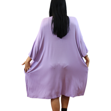 Free Size Purple Nightgown