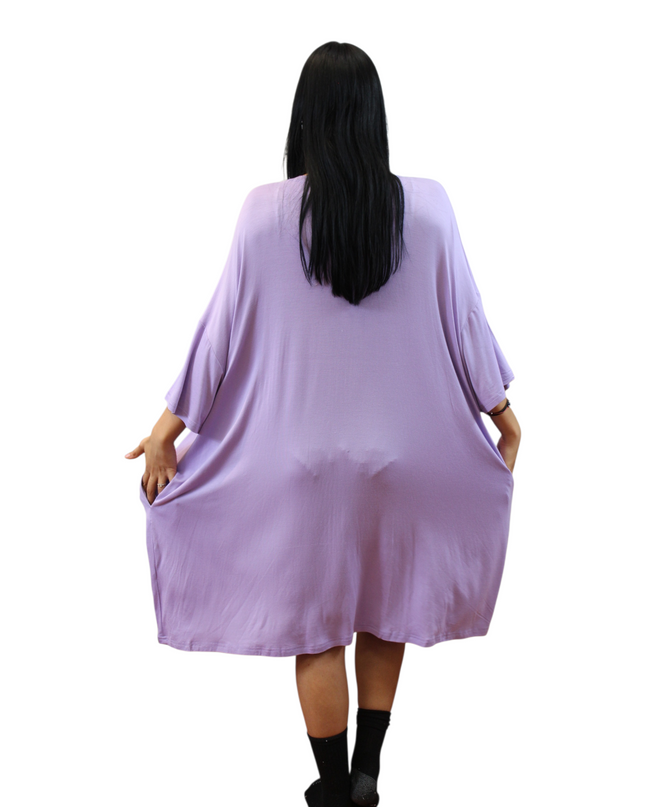 Free Size Purple Nightgown