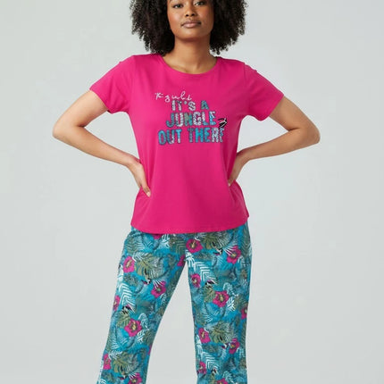 Summer Short-Sleeve and Carpi's Pjs Set