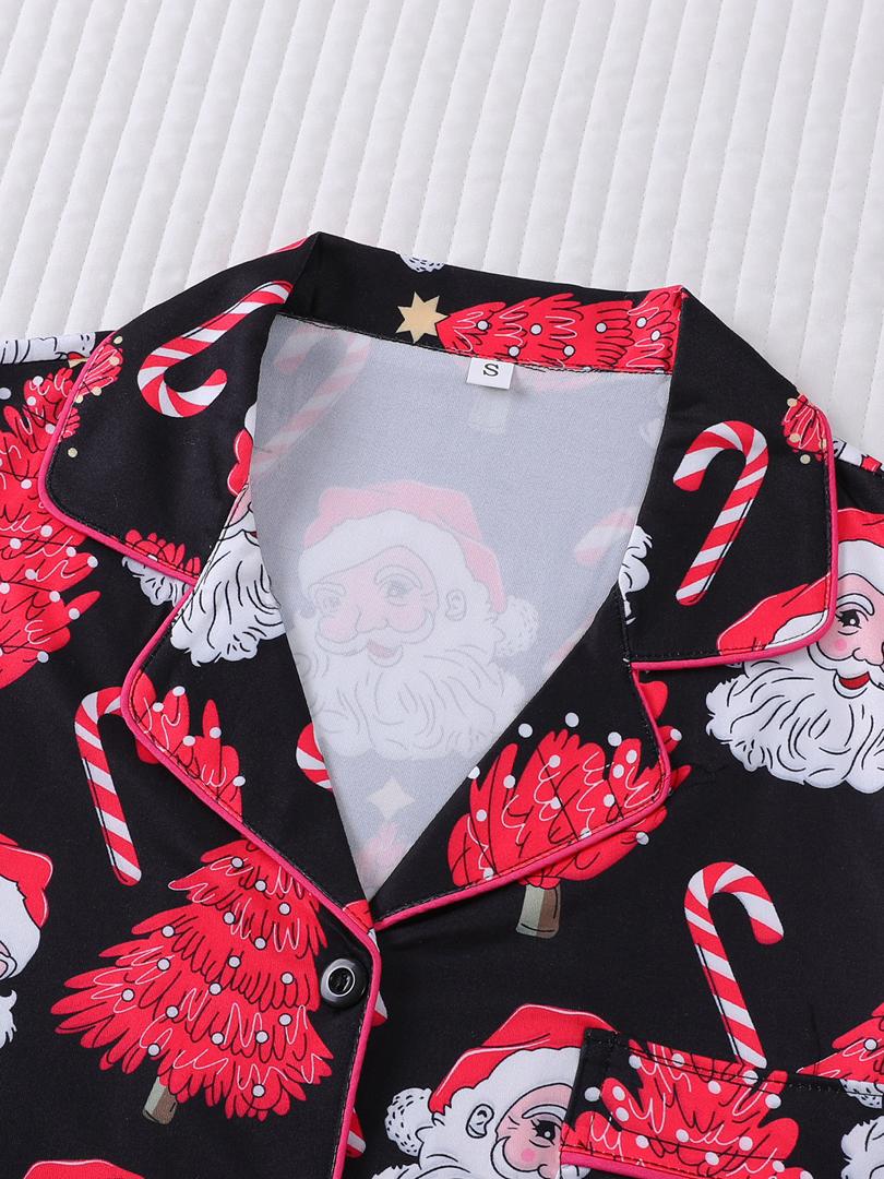2pcs Christmas Pajamas