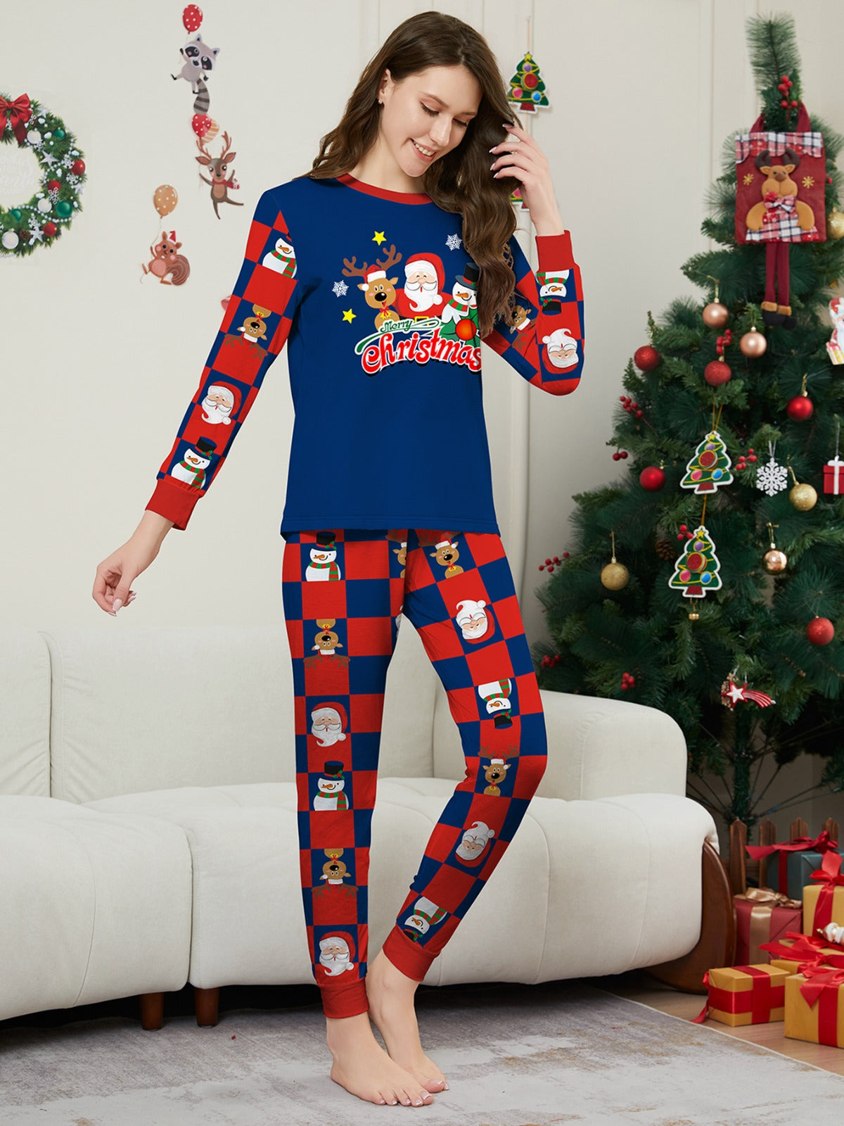 Christmas Family Pajamas Set