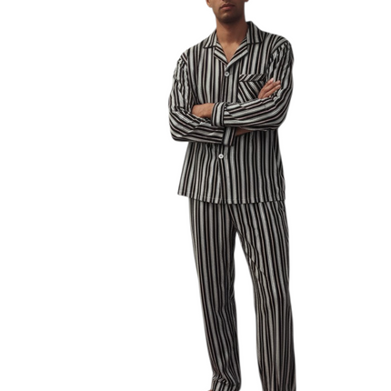 Men' PJ' Set With Button Pants