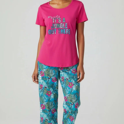 Summer Short-Sleeve and Carpi's Pjs Set