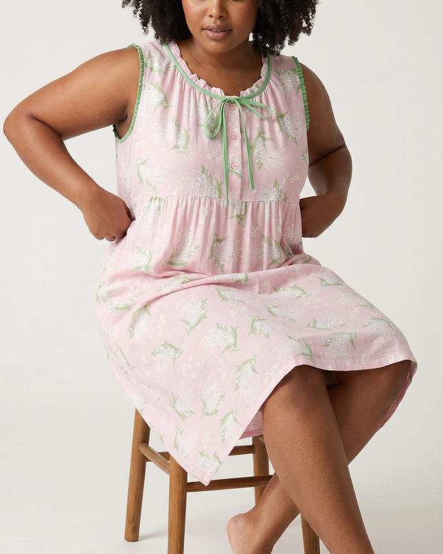 Women 100% Nightgown Sleepwear Soft And Comfortable