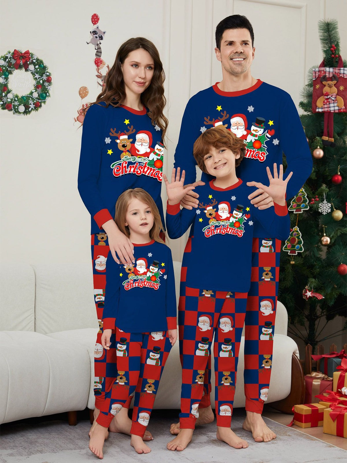 Christmas Family Pajamas Set