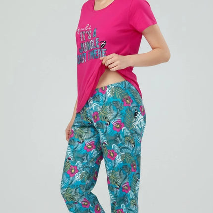 Summer Short-Sleeve and Carpi's Pjs Set